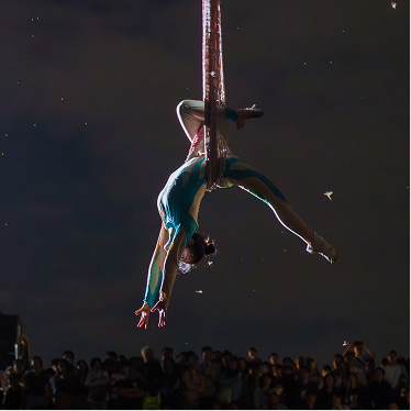 동춘서커스 및 스턴트치어리딩 사진